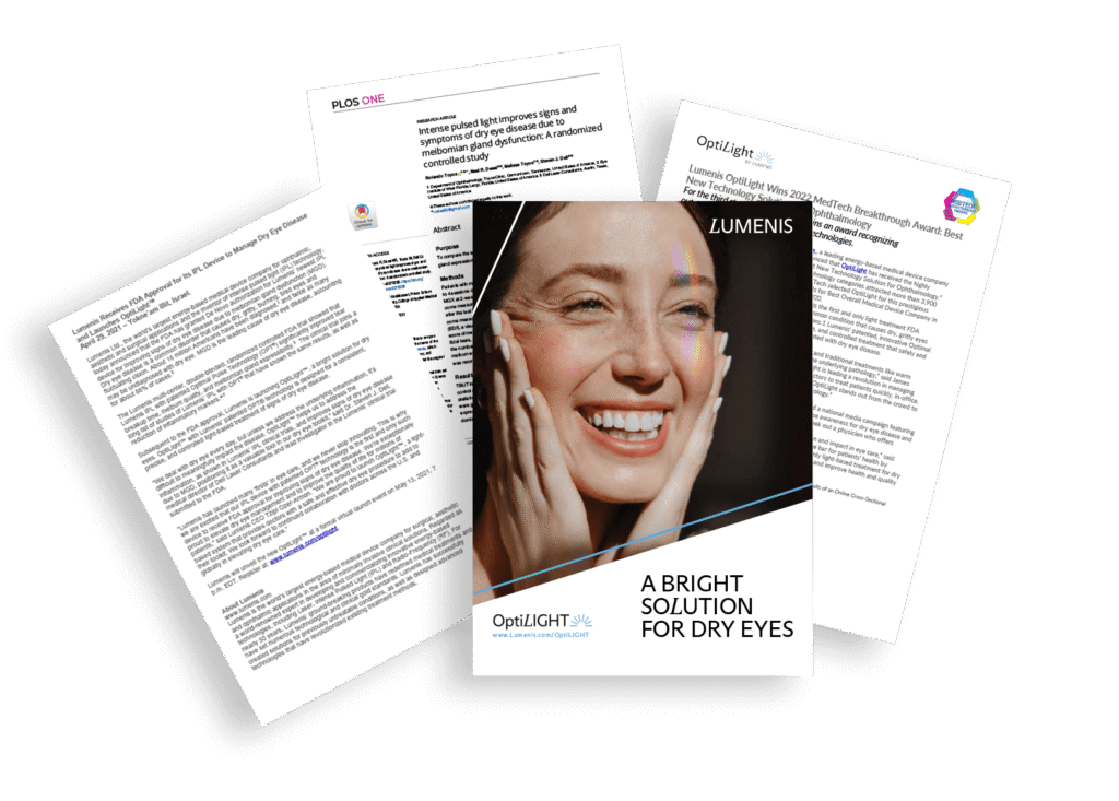 OptiLIGHT - Dry Eye Medical Device | Lumenis