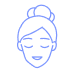 skin icon blue